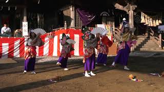 ２０１７巻堀神楽　玉山巻堀神社奉納