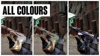 SOVEREIGN GHOST SKIN ALL LEVEL ALL CHROMA - VALORANT SOVEREIGN SKINS