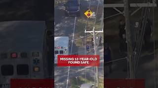 EXCLUSIVE: Sky 4 captures the moments a missing 12-year-old was safely returned