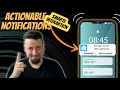 ⚡ Notifications NEXT LEVEL: Actionable Notifications in Home Assistant 🚀