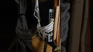 How to install a POE home security camera system! #short #shorts #shortvideo