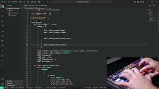 ASMR Programming - Create Hangman Game using Python | PYTHON PROJECT - NO TALKING 2024
