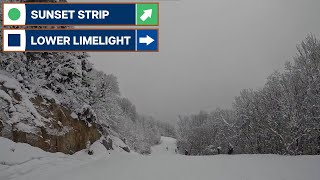 Okemo, VT - 🟢 Sunset Strip to 🟦 Lower Limelight (12-20-24) [4K]