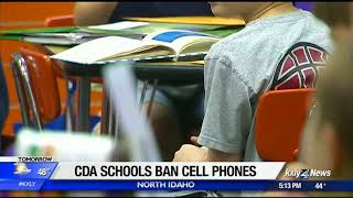 CDA Schools ban cell phones