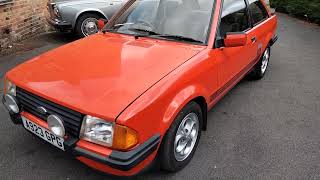 1984 FORD ESCORT XR3i - PART 1 | MATHEWSONS CLASSIC CARS | 29 & 30 JULY 2022