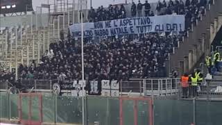 Cavese Ultras in Crotone (04.01.2024)