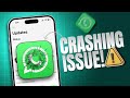 How to Fix WhatsApp Keeps Crashing on iPhone | Resolve WhatsApp Crashing Issue