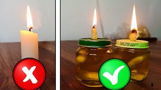 Candle That Burns For Days In 3 Minutes - Don't Waste Money On Classic Candles