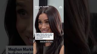Meghan Markle calls out online bullying, says she 'was the most trolled person in the entire world'