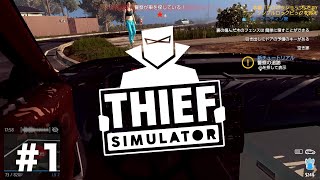 初めてのどろぼう【Thief Simulator #1】