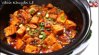 Mâm Cơm 2 Món Chay Ngon nấu rất nhanh, Lưu ý nhỏ để Luộc Rau Xanh lâu, Đậu Hũ Kho Chay, Vanh Khuyen
