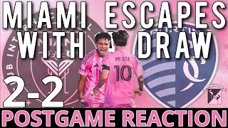 Inter Miami Escape With A Late Game Draw