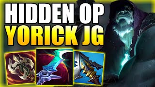 YORICK JUNGLE IS ONE OF THE STRONGEST PICKS YOU'VE NEVER SEEN! - Best Build/Runes League of Legends