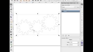 Draw Gears in inkscape