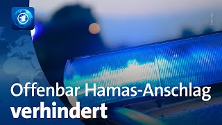 Offenbar Hamas-Anschlag in Deutschland vereitelt — vier Festnahmen