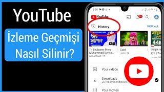 YouTube İzleme Geçmişi Nasıl Silinir 2023 | YouTube İzleme Geçmişini Temizle