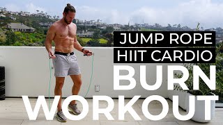 20 Min CARDIO HIIT Jump Rope Workout For Fat Loss