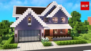 How to build a suburban house in Minecraft