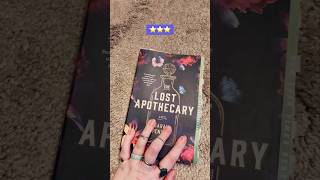 The Lost Apothecary. Bro why the narc book??? #booktube #bookreview #bookish #readingcommunity