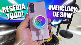 COOLER PARA CELULAR FLYDIGI B7X! MAIS DESEMPENHO NOS JOGOS! OCTOSHOP BRASIL