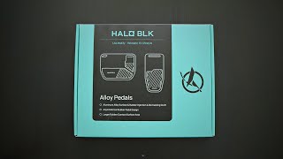 HALO BLK Alloy Pedals For Tesla Model Y And Model 3