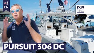 PURSUIT 306 DC - Walkthrough Review - The Boat Show