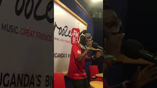 Bisim at CroozeFM as he introduces his music to the world