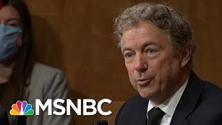 Sen. Paul Claims Without Evidence 'In Many Ways' Election Was Stolen | Morning Joe | MSNBC