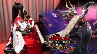 メル･ゼナ戦闘曲「朱に染むる夜宴」ピアノ | Monster Hunter Sunbreak OST | Ru's Piano