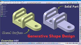 CATIA V5 Tutorial: Generative Shape Design (GSD) | The Product Designer |