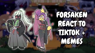 Forsaken React To TikTok + Memes || Gacha React