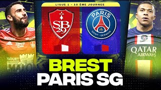 🔴 BREST - PSG | Enorme affiche au Stade Francis le Blé ! ( sb29 vs paris ) | LIGUE 1 - LIVE/DIRECT