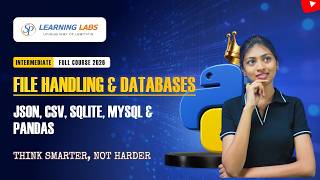 Python File Handling & Databases Complete Guide | JSON, CSV, SQLite, MySQL