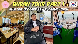 KOREA 2024: Busan Tour Part 1! Blue Line Sky Capsule + Seafood Lunch ala KDrama!