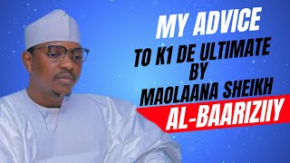 K1 DE ULTIMATE MUST TENDER APOLOGY TO ALL ALFA'S , BY SHEIKH ABDU RAHEEM SALATY AL-BAARIZIIY