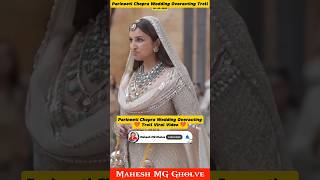 Parineeti Chopra Wedding Troll Viral Video 💔|| Parineeti Raghav Marriage Viral Video 🥺|| MG #shorts