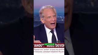 💣 Dominique de Villepin CRITIQUE : \