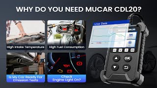 MUCAR CDL20 Universal OBD2 Scanner | Features \u0026 Benefits |