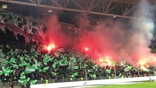 ASSE - OL Derby Tifo 20.01.19