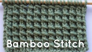 How to Knit the Bamboo Stitch