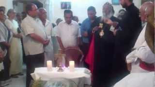 Leela John Zachariah's Funeral at Chengannur  Viewing 9 and Prayer by Bishop Thomas Mar Athanasios