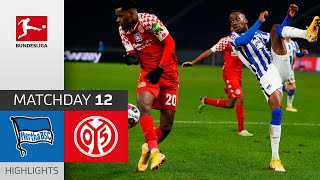 Hertha Berlin - 1. FSV Mainz 05 | 0-0 | Highlights | Matchday 12 – Bundesliga 2020/21