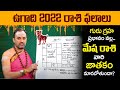 Mesha Rasi 2022 Ugadi Rasi Phalalu || Ugadhi Panchangam 2022 Yearly Rasi Phalalu || Sumantv