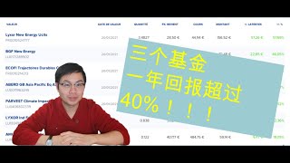 法国基金投资第2期：让我一年赚40-60%的三个基金，实盘分析！