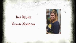 Tina Mariee Duncan Henderson Memorial Service