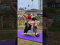 Acro with a stranger! Check my bio to learn beginner acroyoga!