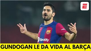 GOL DEL BARCELONA. Gundogan le da vida a XAVI y marca el descuento. 2-1 vs VILLARREAL | La Liga