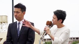 民進党・蓮舫代表・藤井とものり東京都議候補予定者街頭演説会 練馬区大泉学園駅前 2017年6月11日