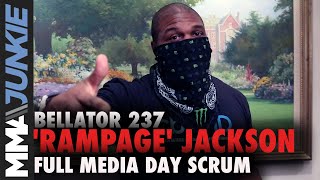 Bellator 237: Quinton 'Rampage' Jackson full media day interview