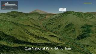 Oze National Park Hiking Tour ∆ hiking trails ∆ 3d-trail.com/japan/